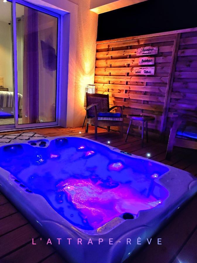 Magnifique petite villa avec jacuzzi l'attrape rêve Les Plantiers Esterno foto